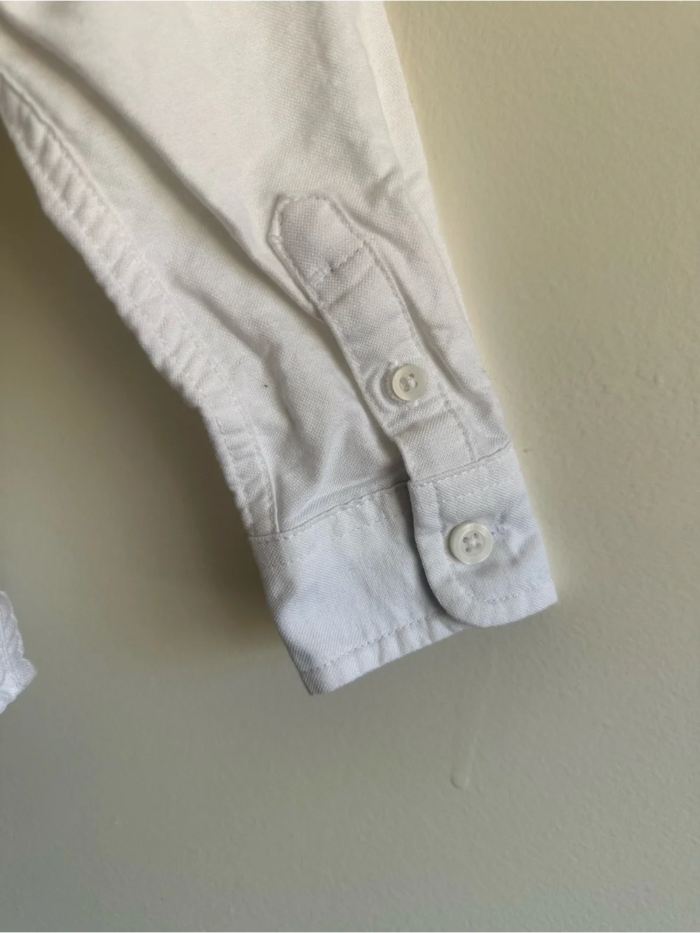 Gymboree White Button-Up Shirt with Navy Pants Kids Matching Set